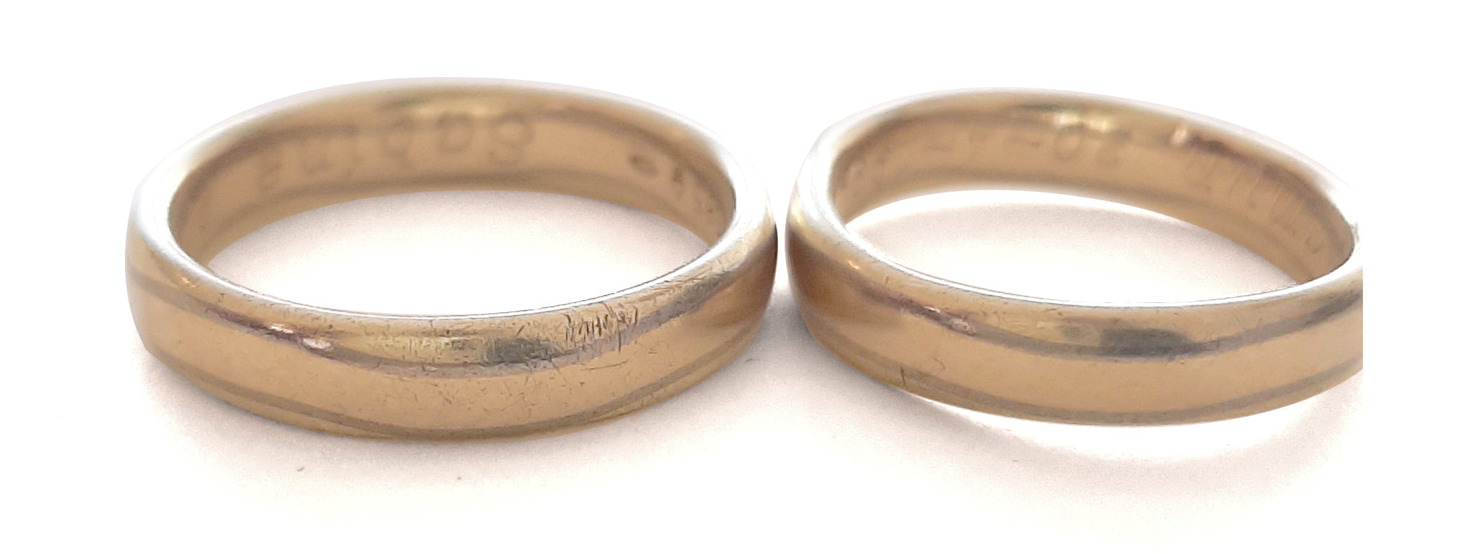 HerinneRing - ring gemaakt uit twee oude trouwringen