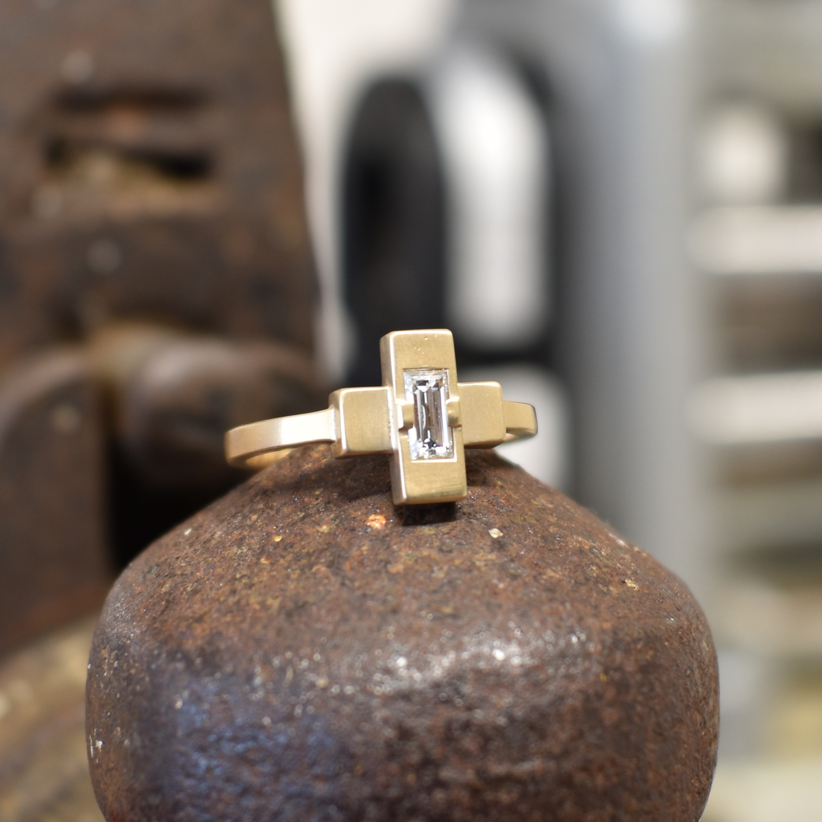 Plus Ring Man Made Diamant & Aanschuifring Custom Made