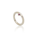 Ring Robijn Bol, aanschuifring Custom Made