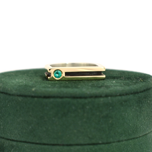 Smaragd Verlovingsring Custom Made